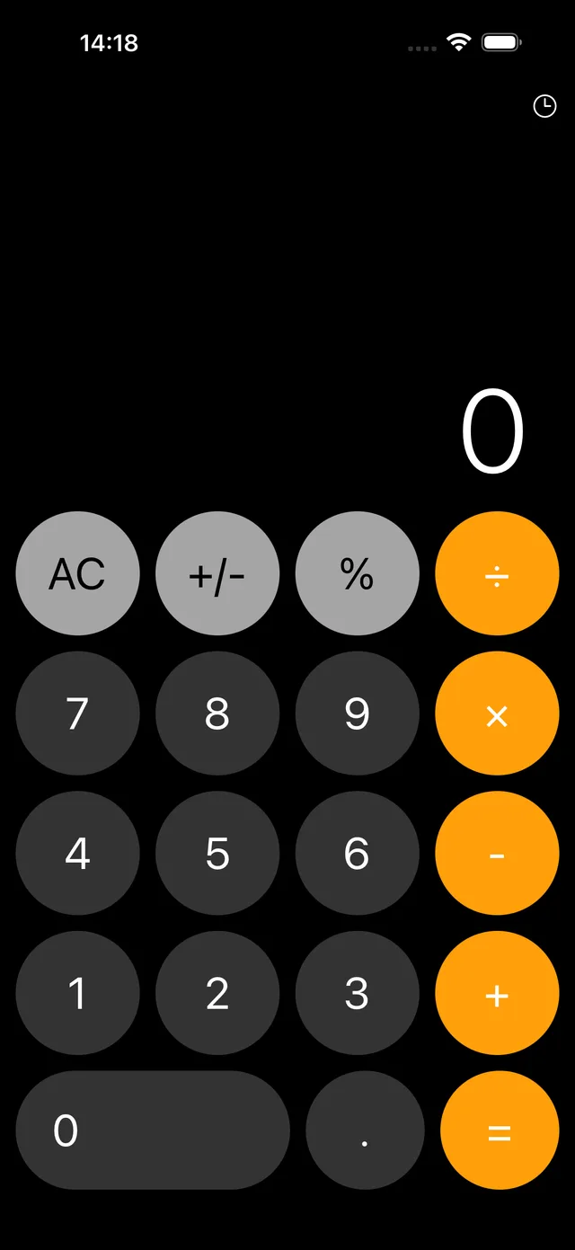 CalcVault disguised as a working calculator